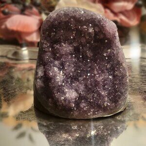 Gorgeous Amethyst Crystal Geode from Brazil 3 lb. 2.3 oz.